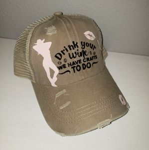 New Ponytail Custom Hat